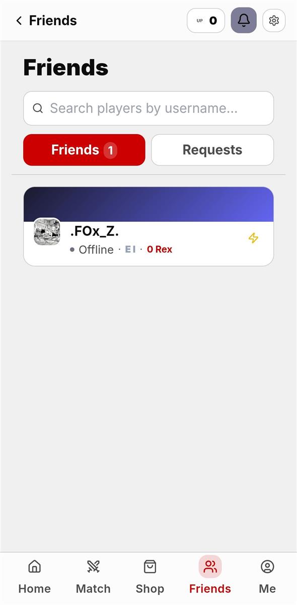 ARCK app screen